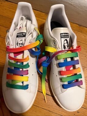 Adidas by Stella McCartney rainbow sneakers